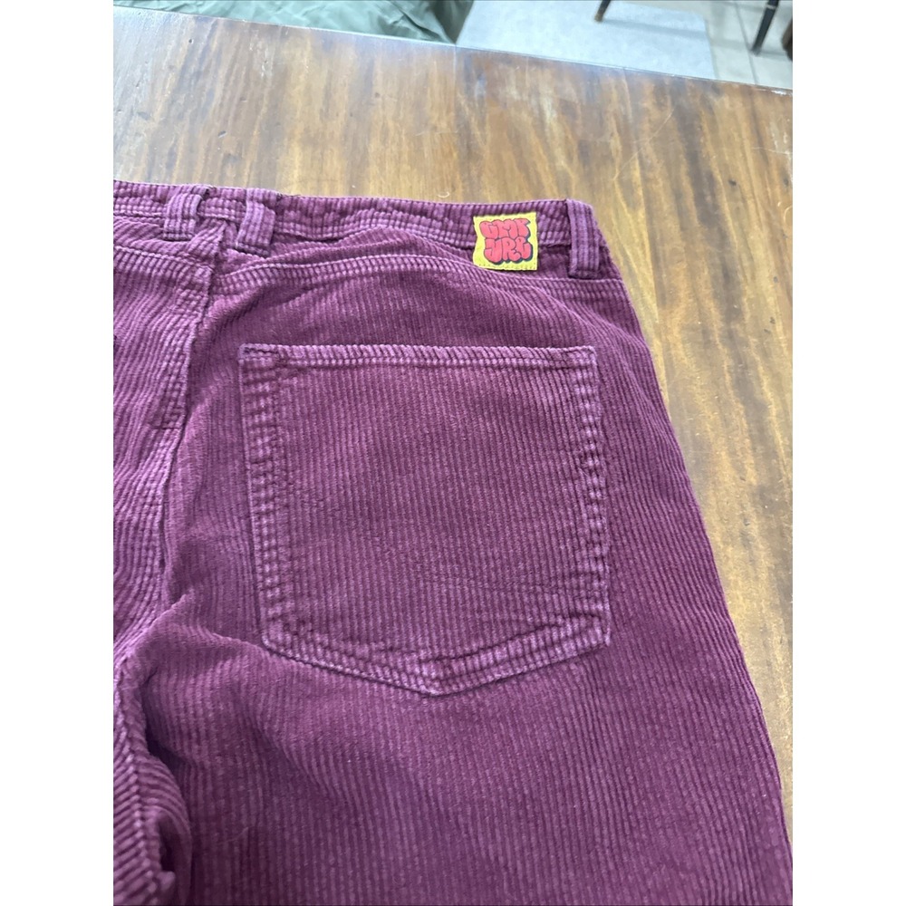 Empyre Men's 34 Corduroy jeans Pants Skater Relaxed Red - Picture 11 of 11